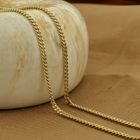 Image 2 of Gold gourmet link chain | 40 cm