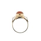 Image 5 of Rose gold ring with red coral | Vintage/antique