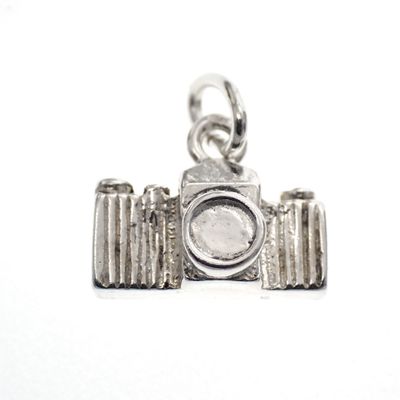 Image 1 of Silver charm; Camera