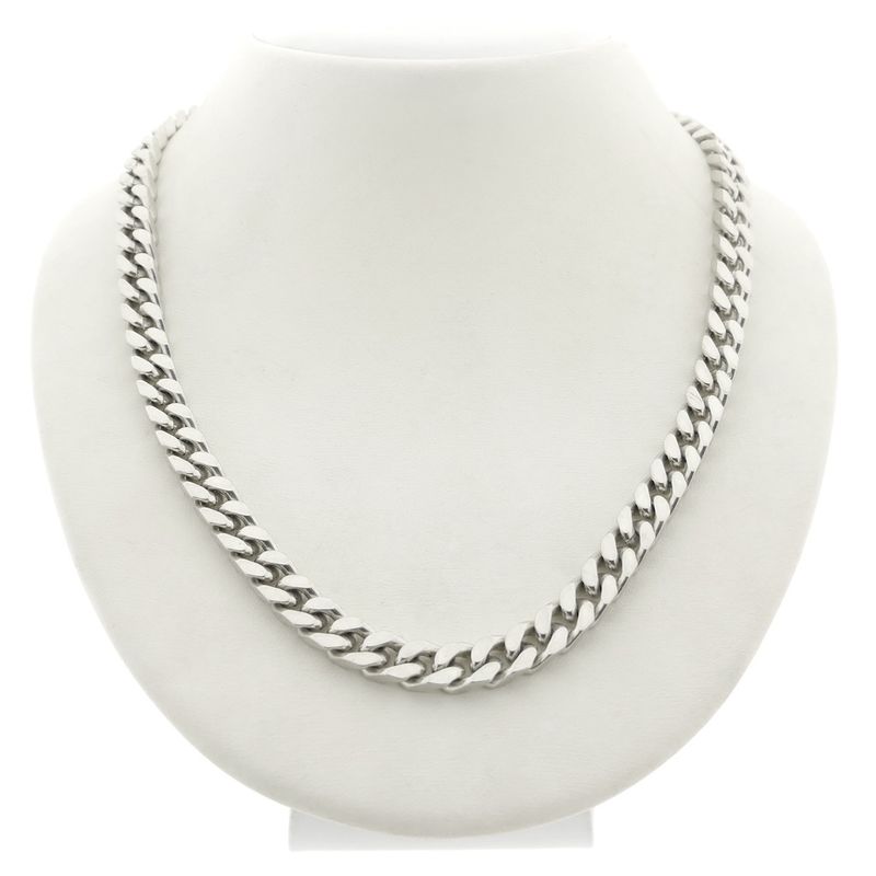 Image 2 of Silver robust gourmet link chain