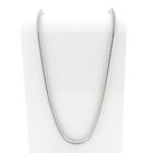 Image 1 of Long silver snake link necklace