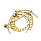 Image 4 of Two-tone gold fantasy brooch