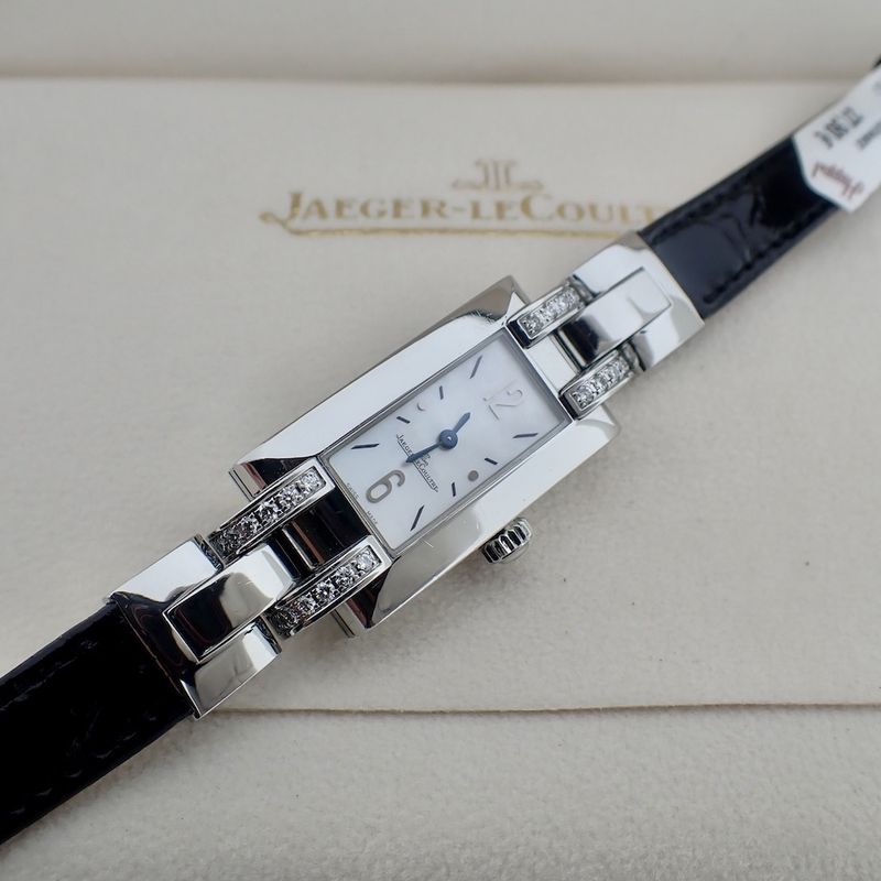 Image 13 of Jaeger LeCoultre Idéale; Ladies watch with diamonds