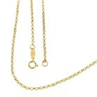 Image 1 of 21 carat gold jasseron link chain | 61 cm