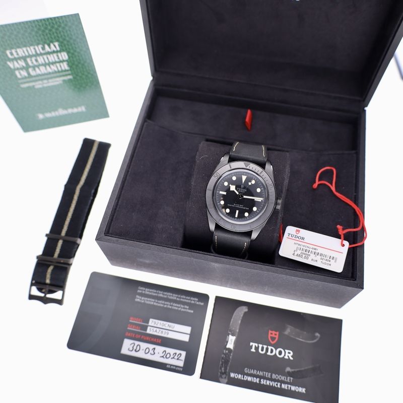 Image 15 of Tudor Black Bay Ceramic; Automatic men's watch