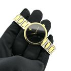 Image 5 of Movado Museum Classic; Two-tone automatic women's watch with black dial; 0607679