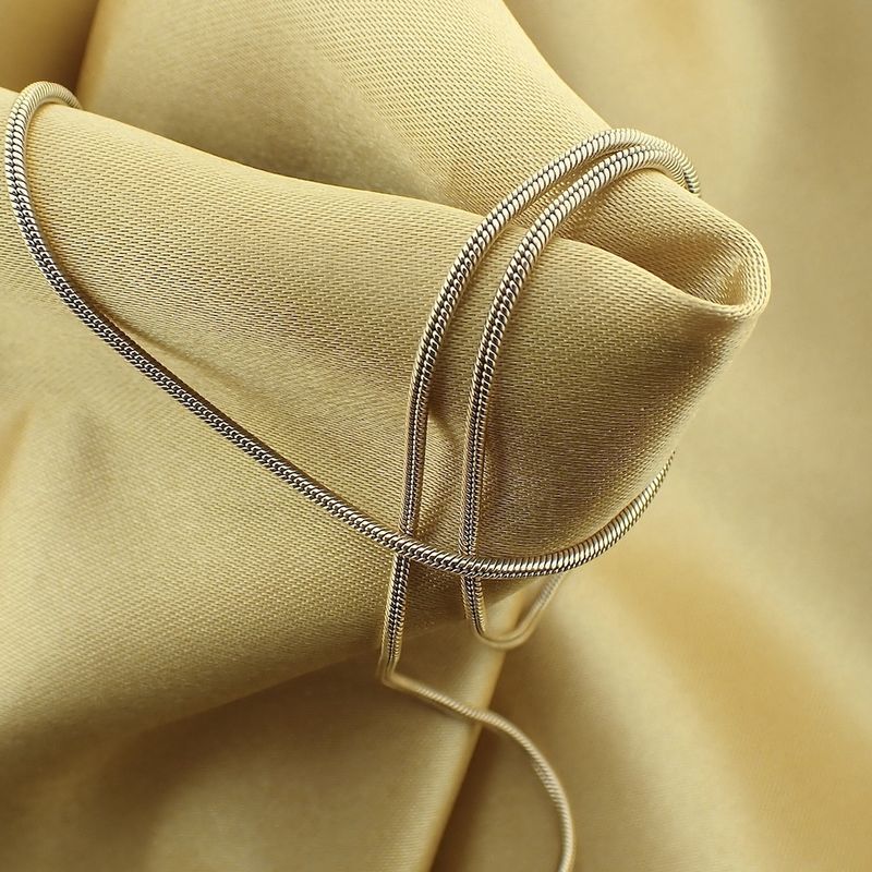 Image 5 of Gold snake link chain | 47 cm