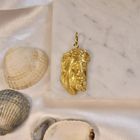 Image 7 of Gold pendant of Jesus with a crown of thorns