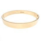 Image 1 of Solid gold wide slave bracelet | Ø 67 mm