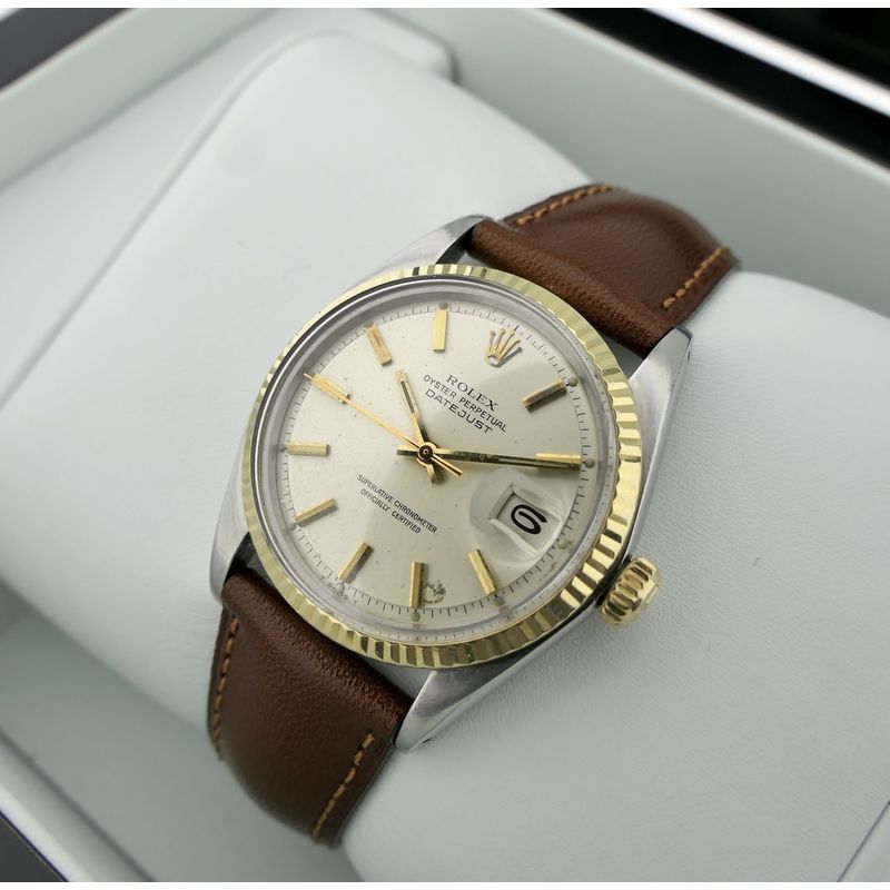 Image 15 of Rolex Datejust 36mm 1601; Vintage watch from 1972