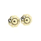 Image 6 of Gold floral stud earrings | Vintage
