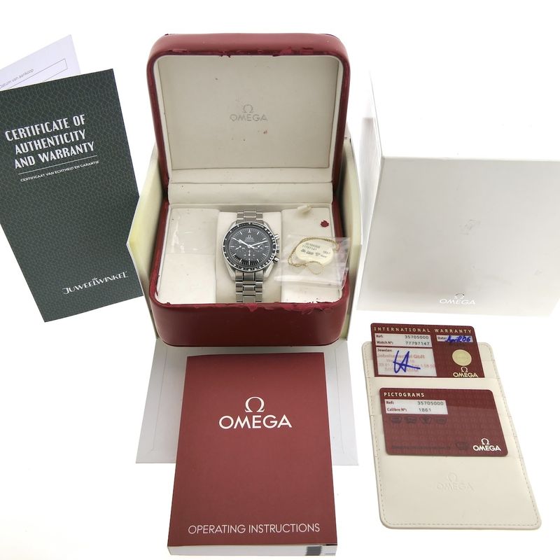 Image 4 of Omega Speedmaster Professional Moonwatch 3570.50.00; Chronograph men's watch