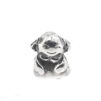 Pandora charm; Silver; Girl