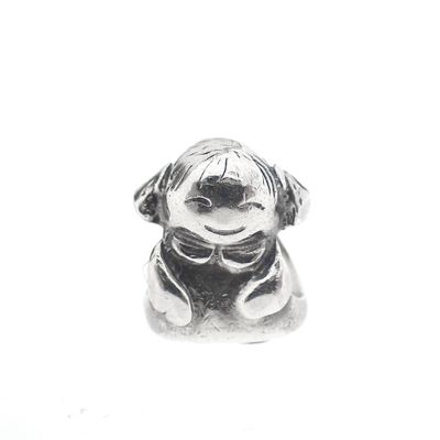 Image 1 of Pandora charm; Silver; Girl