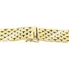 Image 14 of Two-tone gold panther link necklace