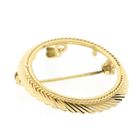 Image 3 of Golden ten guilder coin edge pendant/brooch