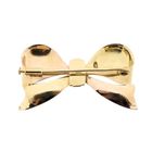 Image 3 of Vintage two-tone gold brooch as a bow