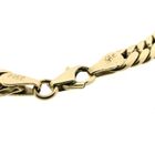 Image 6 of Gold flat gourmet link bracelet