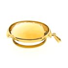 Image 5 of Gold pendant with synthetic gemstone