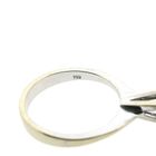 Image 5 of White gold solitaire ring with 0.14 ct diamond.