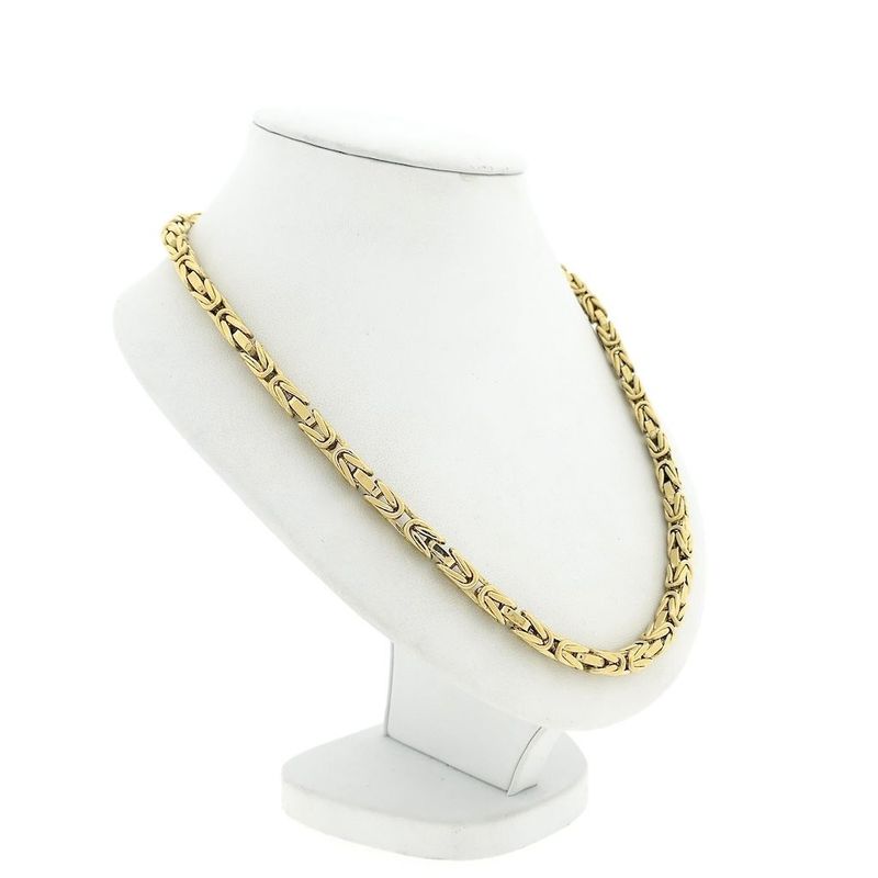 Image 3 of Gold square king chain