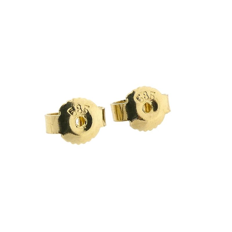 Image 6 of Gold Earrings with Zirconia