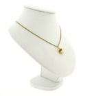 Image 7 of Gold minimalist pendant of a thimble