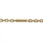 Image 6 of Gold anchor link chain with bars