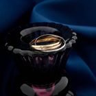 Image 2 of 14 Karat Tricolor Gold Ring; Size 16.5