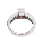 Image 5 of White gold ladies ring with kunzite