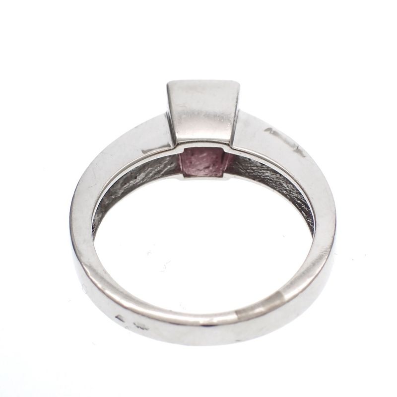 Image 5 of White gold ladies ring with kunzite