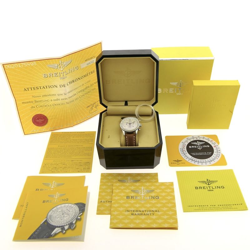 Image 4 of Breitling Navitimer Montbrillant A41330; Chronograph men's watch