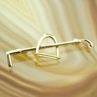 Image 2 of Golden polo sports brooch.