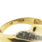 Image 7 of Gold ring with diamonds; 0.69 ct.