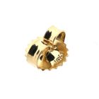 Image 7 of Gold stud earrings with diamond 0.06 ct.