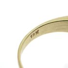 Image 4 of 18Kt. Two-tone gold ring with 0.04 ct diamond