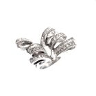 Image 2 of 18-karat exclusive white gold cocktail ring with 4.40 ct. diamonds.