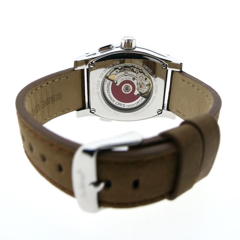 Image 12 of Oris Tonneau Worldtimer; Automatic GMT men's watch