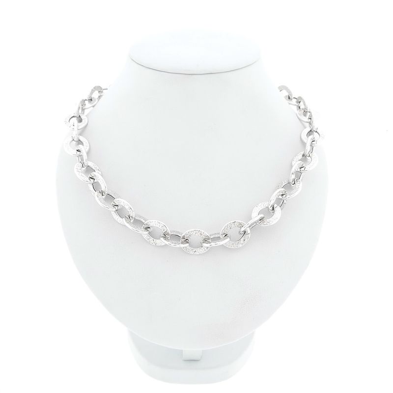 Image 1 of Silver fantasy link chain.