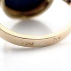 Image 9 of 18K Gold Ring with Triple Opal | Vintage