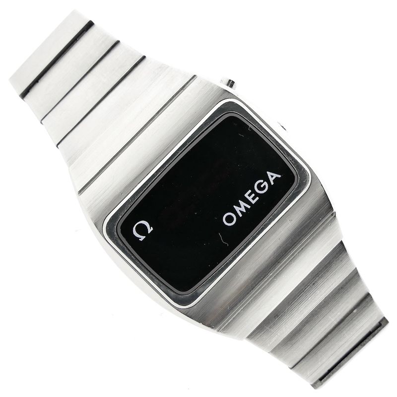 Image 10 of Omega Constellation TC-3 'Time Computer'; Vintage LED horloge