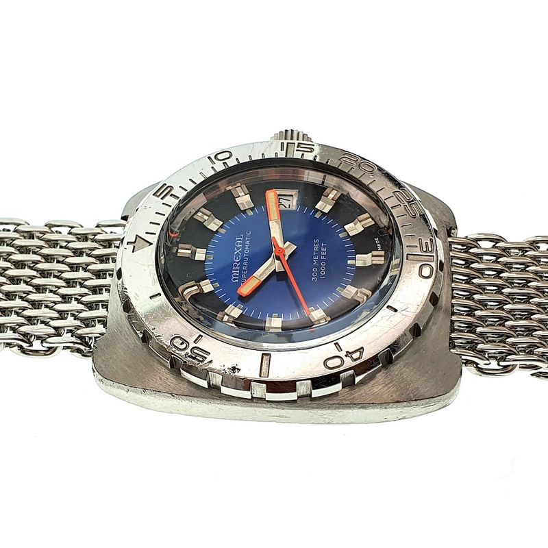 Image 12 of Mirexal Super Automatic; Vintage diving watch