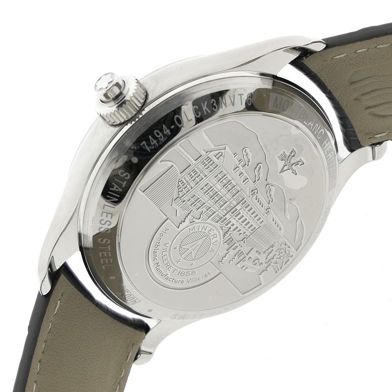 Image 13 of Montblanc Heritage Monopusher Chronograph 119952; Automatic men's watch with chronograph