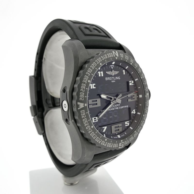 Image 3 of Breitling Cockpit B50 'Night Mission' VB5010; Professional Pilot's watch