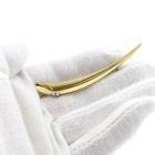 Afbeelding 8 van Gouden broche met zirconia