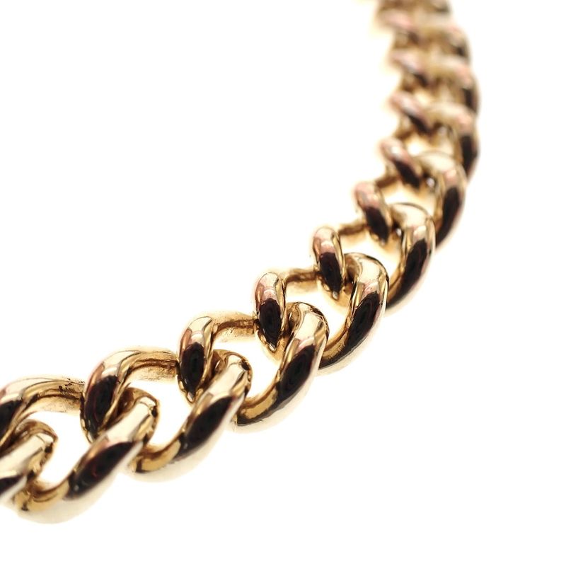 Image 3 of Solid gold gourmet link bracelet | 20 cm