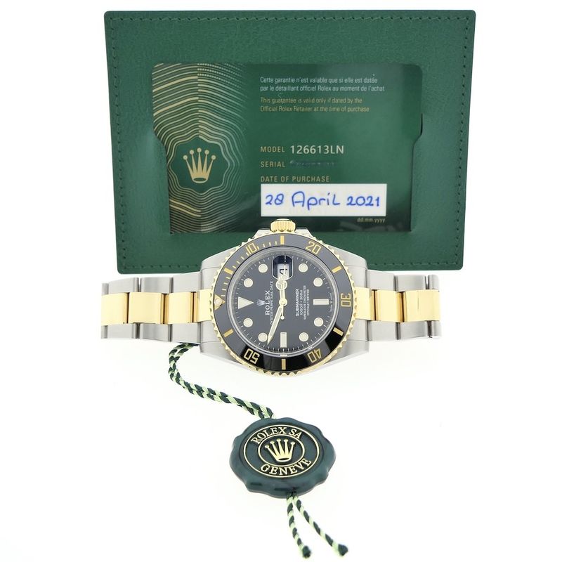 Image 13 of Rolex Submariner 126613LN; Automatic men's watch