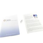 Image 14 of 18-karat white gold solitaire ring with 0.37 ct diamond