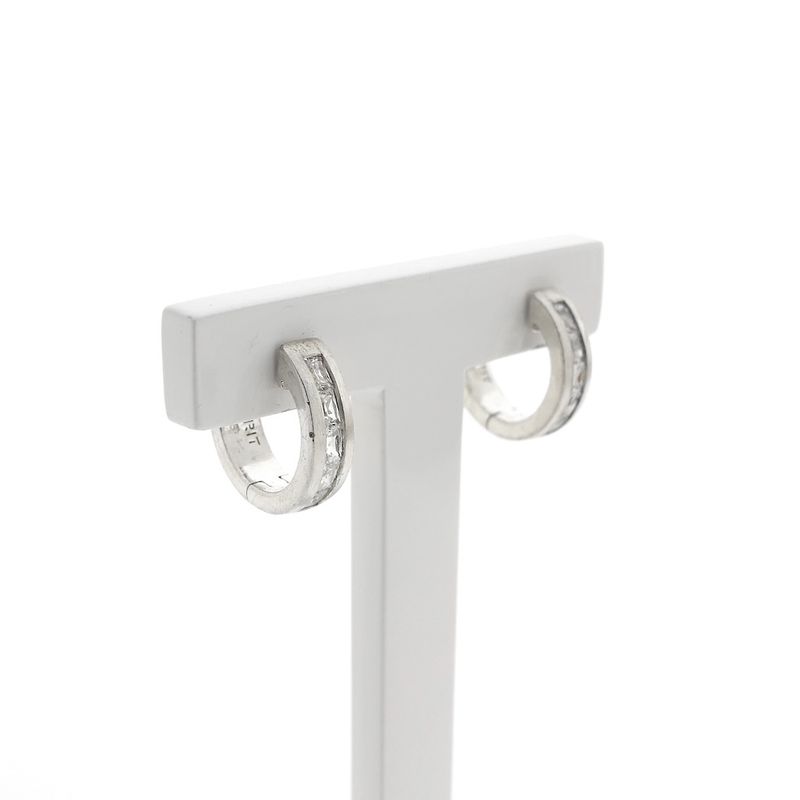 Image 2 of ESPRIT Silver earrings with zirconia; Ø 16 mm