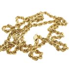 Image 6 of 18K Gold Twisted Link Chain | 61 cm